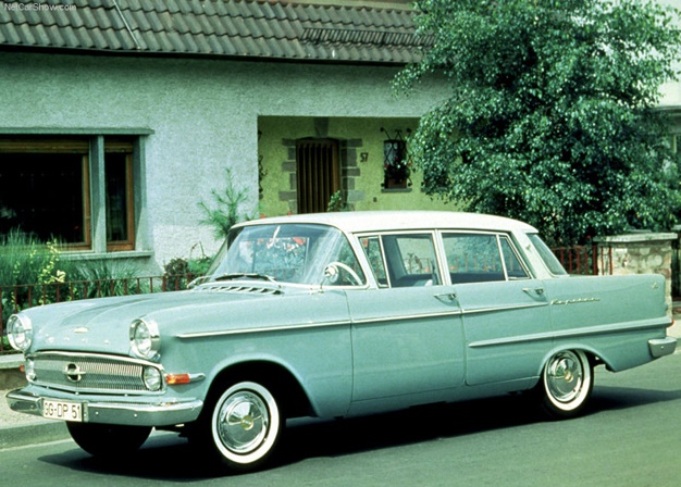 1959 Opel Kapitan. Image: Netcarshow.com