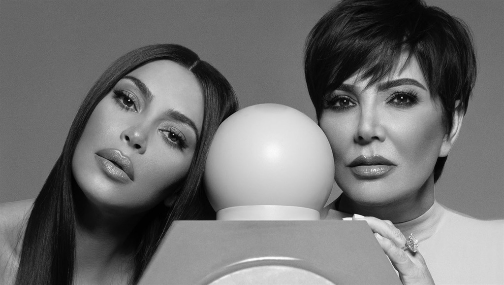 Kim Kardashian West and Kris Jenner collaborate on a fragrance line. Photo: Kim Kardashian West/Twitter   