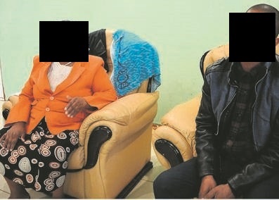 The mum and her son want her daughter arrested. Daily Sun has covered their faces to protect them. Photos by Muntu Nkosi