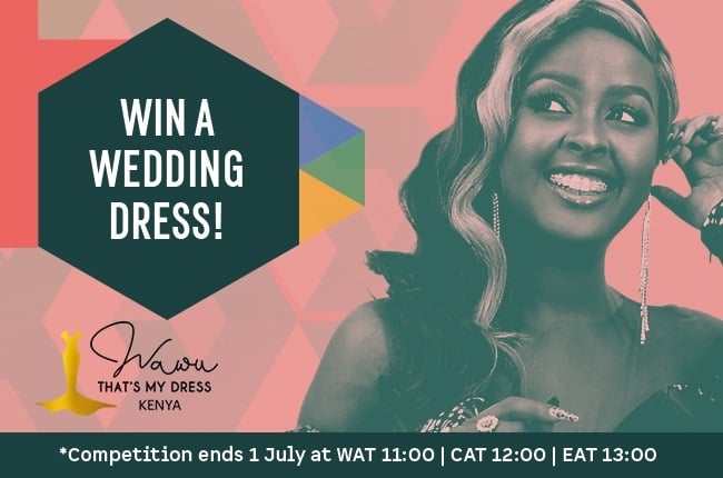 Win a wedding dress You