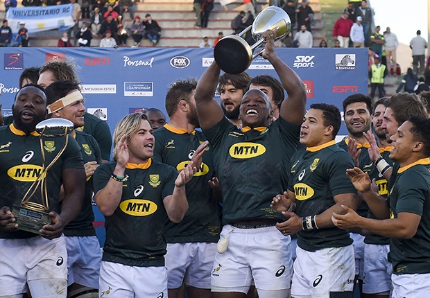 Rugby Championship trophy (Getty Images)