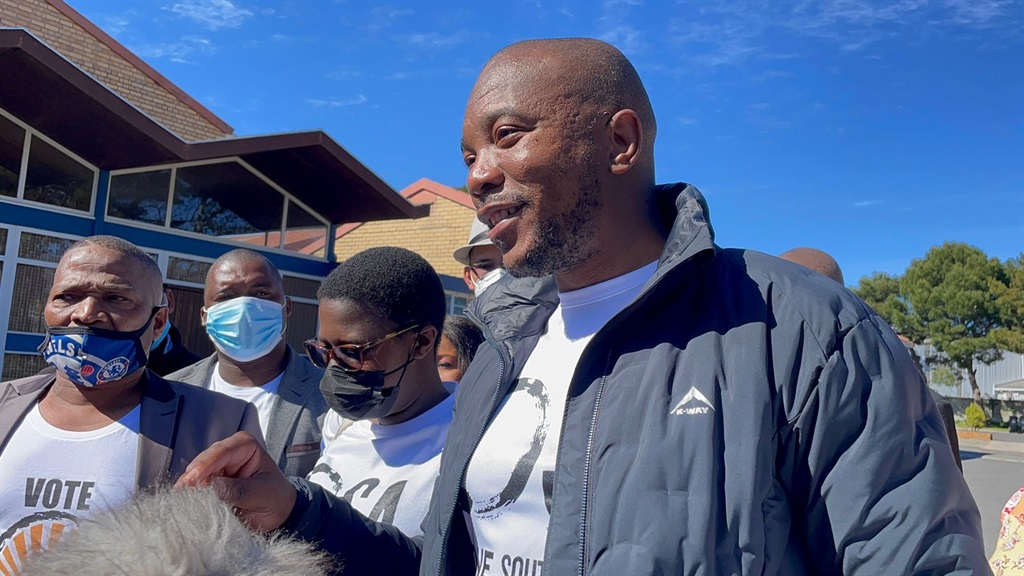 Mmusi Maimane will compete in an election on the ballot since he resigned as DA leader in 2019. 