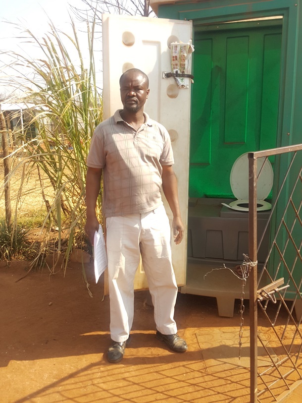 Makhosini Nhlapo community leader in Langaville ex