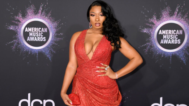Megan Thee Stallion attends the 2019 American Music Awards. Photographed by Jeff Kravitz