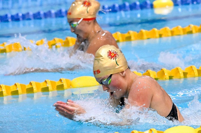Lara van Niekerk. (Supplied/Swimming South Africa)