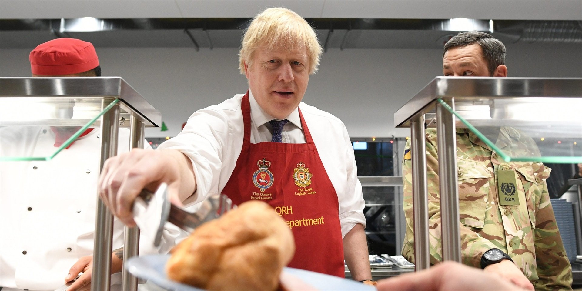 Boris Johnson has told UK shops to stockpile food with