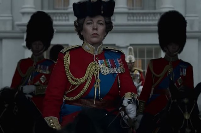 Olivia Colman in The Crown.