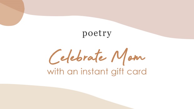 Poetry Gift Card 