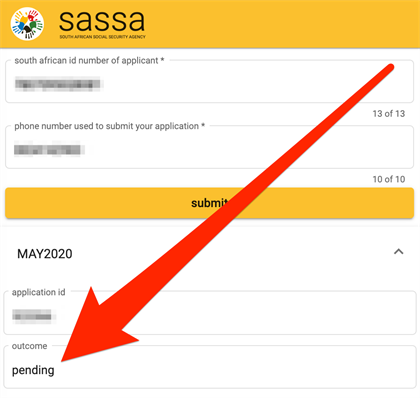 You Can Now Check Up On A R350 Sassa Grant And See If Someone Else Has Been Paid