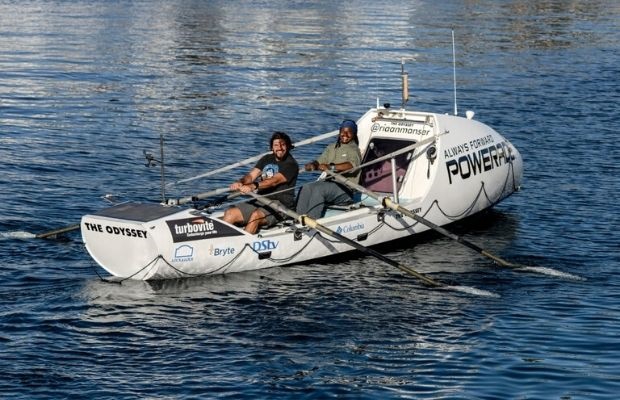 Fanafikile Lephakha spent 45 days rowing across the Atlantic