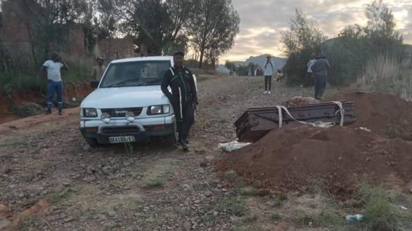 EFF opened a criminal case against an ANC councillor who was seen exhuming a dead body.