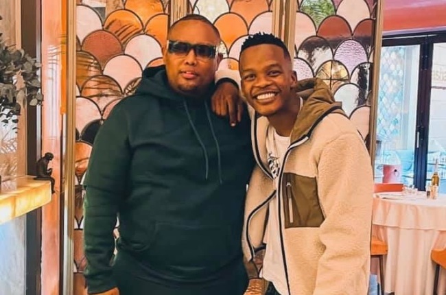 Artist manager and businessman Ngcebo Mdima has reunited with singer TNS.