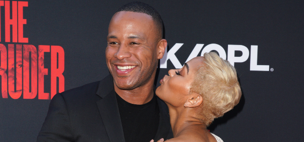 Meagan Good and DeVon Franklin (PHOTO: Getty Images)