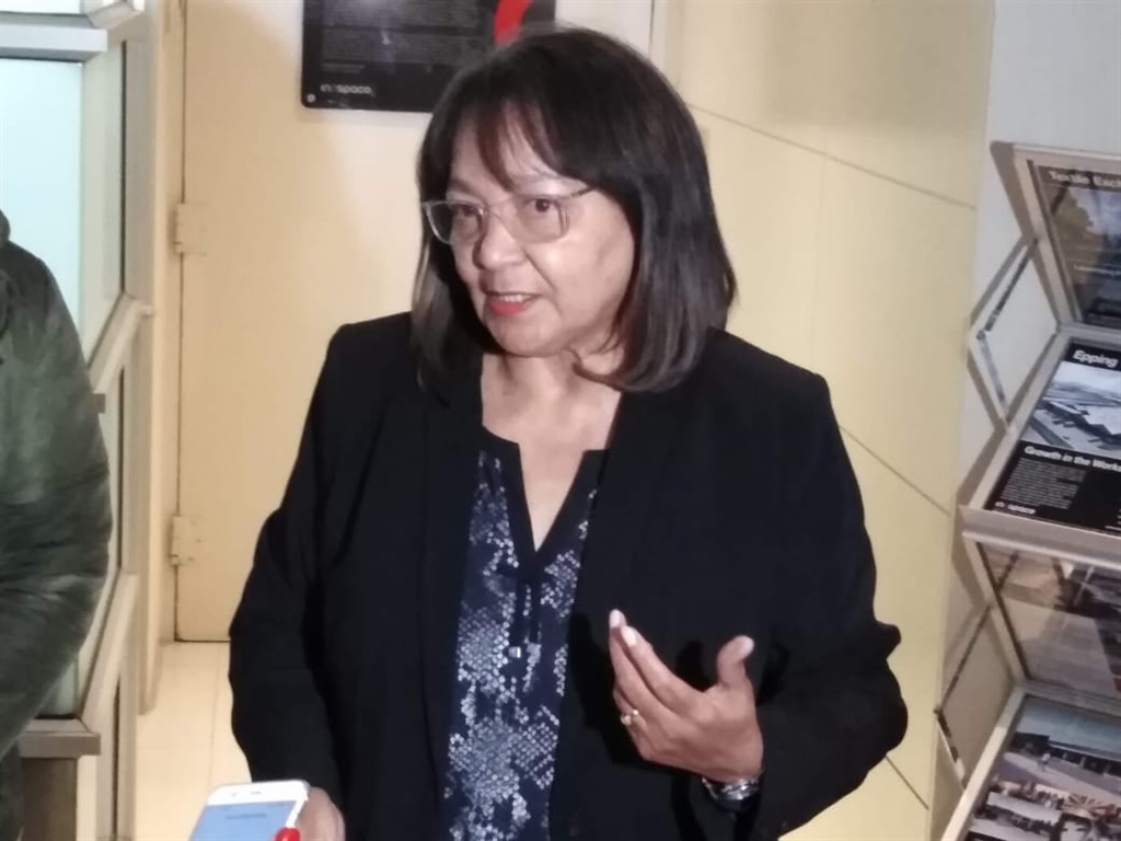 Minister of Public Works and Infrastructure Patricia De Lille tests positive to Covid-19. Photos by Misheck Makora