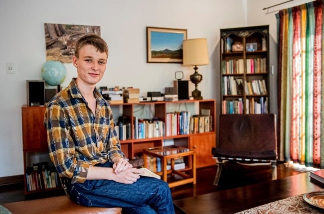 Hjalmar Rall has become University of Pretoria's youngest honours graduate at 18 years. (PHOTO: Deon Raath/Rapport)