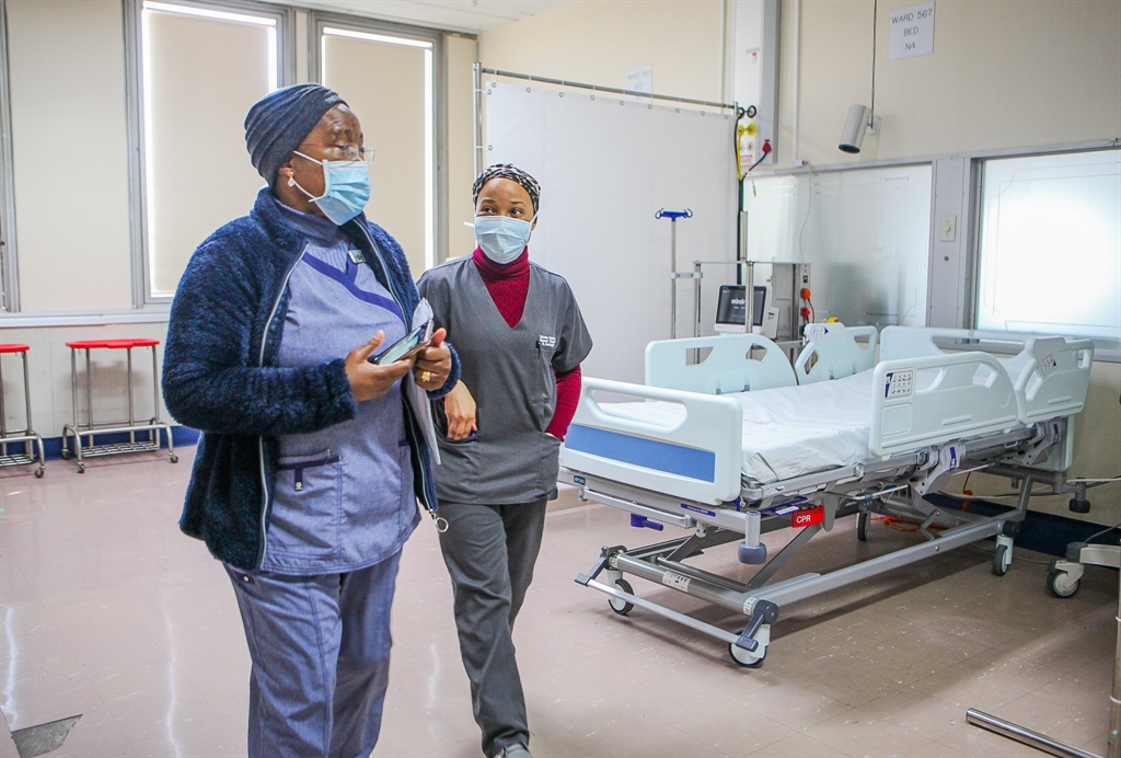A new ICU ward at the Charlotte Maxeke Johannesburg Academic Hospital.(Photo by Gallo Images/Sharon Seretlo)