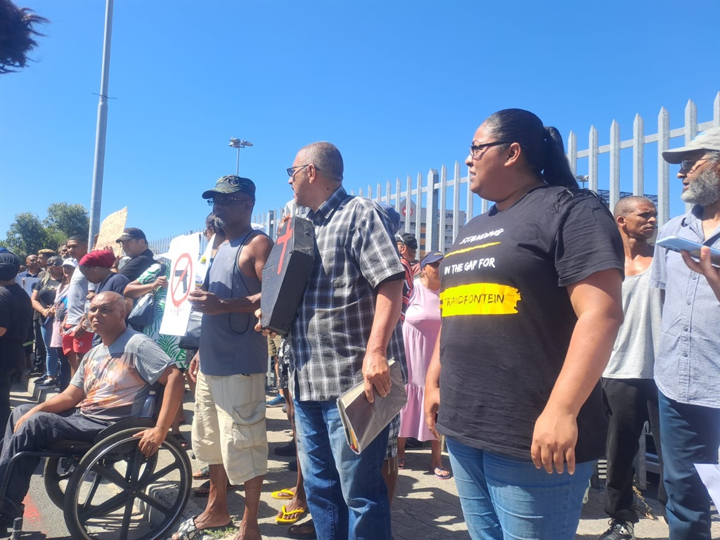 Organised by the Cape Flats Safety Forum, the prot