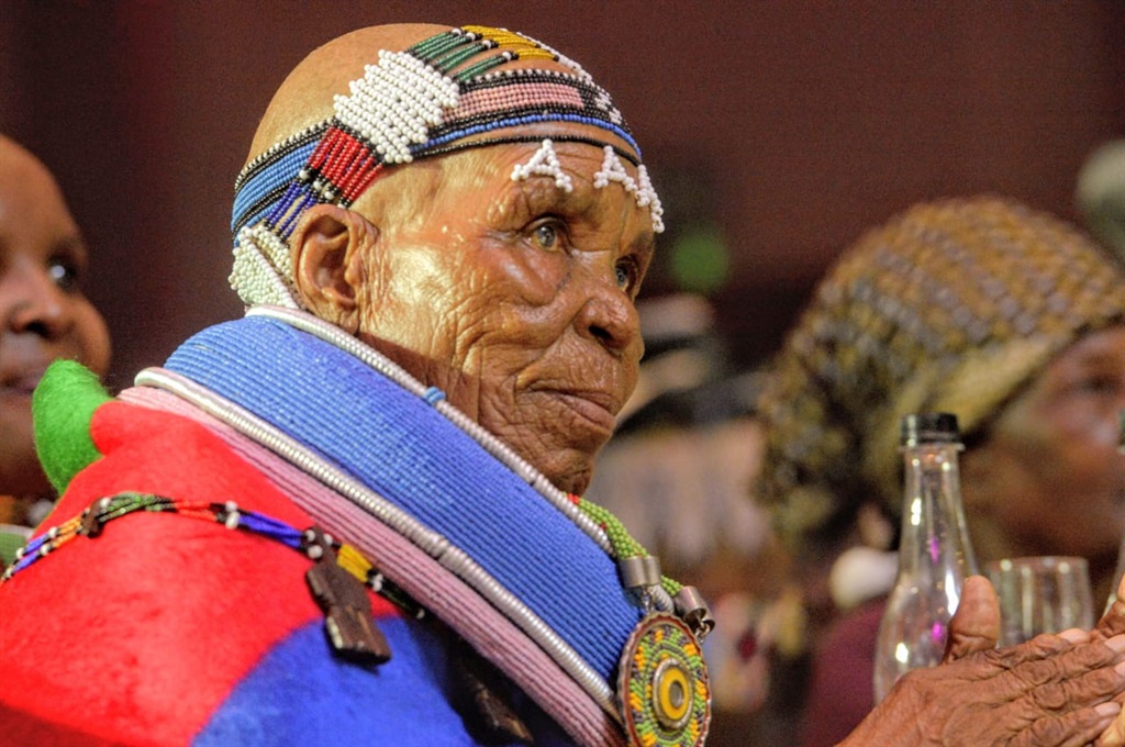 Esther Mahlangu said it's beautiful to be an international icon and be recognised. Photo by Raymond Morare  