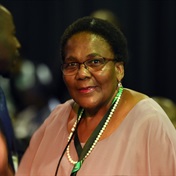 Dipuo Peters approaches the court, seeking to lift her suspension from Parliament