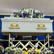 Girl (4) stuffed in suitcase laid to rest   