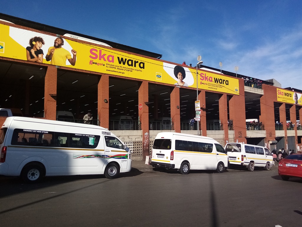 Bree Taxi Rank in Johannesburg. Picture: City Press