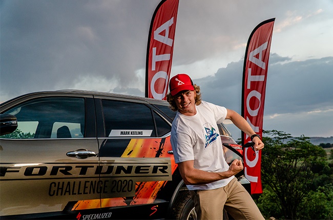Mark Keeling having won the 2020 Toyota Fortuner Challenge (MotorPress)