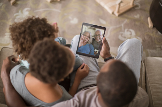 Family on video call (PHOTO: Getty/Gallo Images)