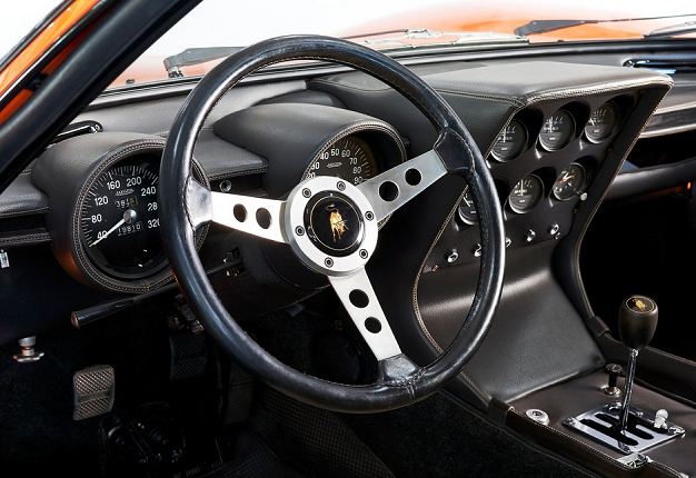 Lamborghini Muira steering wheel (Net Car Show)