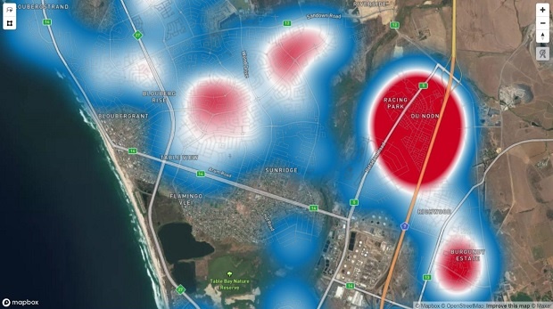 A breakdown of Cape Town's COVID-19 hotspots with satellite images