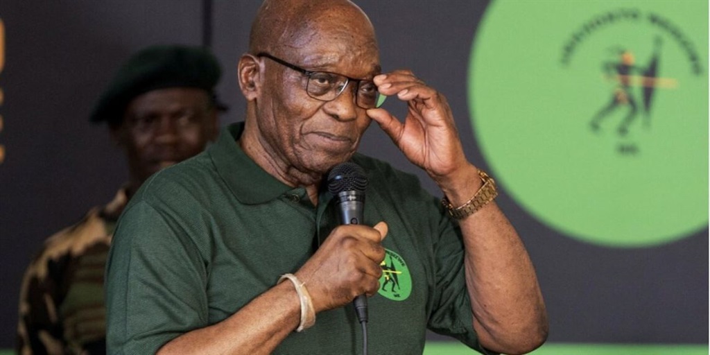 Former president Jacob Zuma pushes for compulsory military training. 