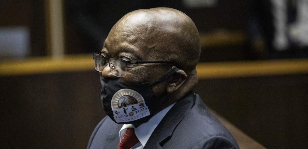 Former South African President Jacob Zuma appears 
