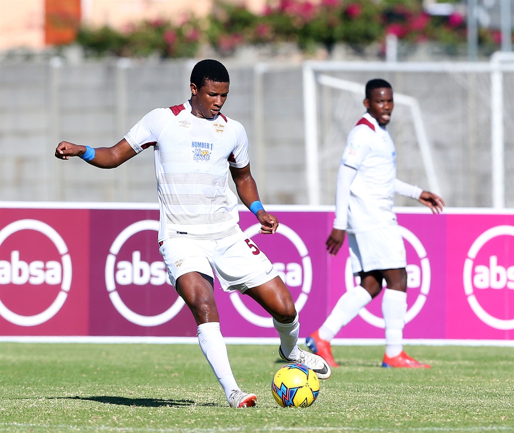 Sibusiso Mthethwa of Stellenbosch FC  (Photo by Carl Fourie/Gallo Images)