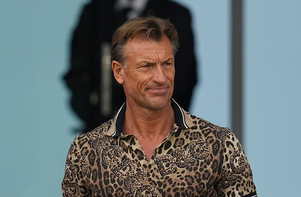French boss Herve Renard was spotted at the 2023 Africa Cup of Nations watching the game between The Gambia and Senegal.