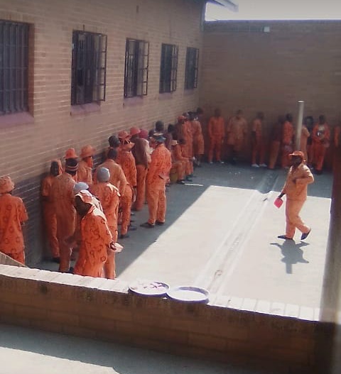 Prisoners at Barberton Maximum B Correctional Centre. Picture: Supplied