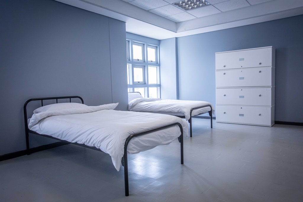 A 300-bed quarantine site has been opened up on Old Mutual premises in Pinelands in Cape Town. 