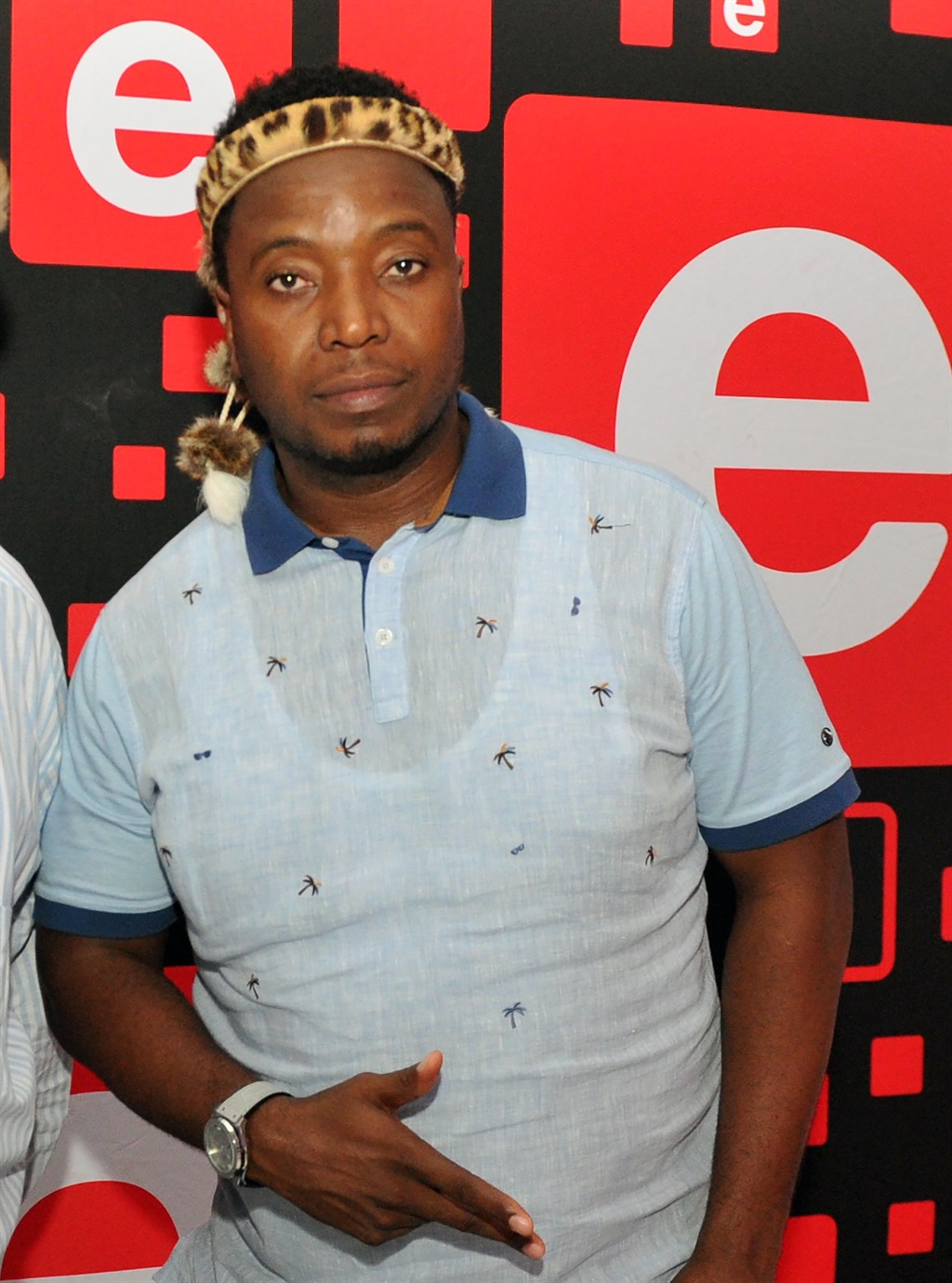 Ukhozi FM DJ Tshatha Ngobe. Photo by Jabulani Langa