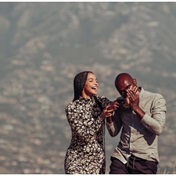 PICS | Dr Musa Mthombeni and Liesl Laurie are engaged!