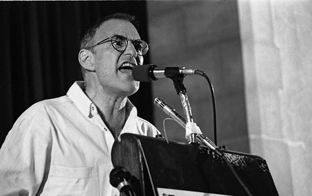 Playwright Larry Kramer of the production The Norm