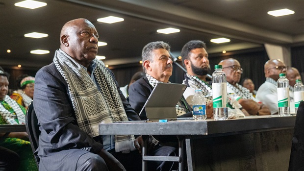 <p>Earlier ANC President Cyril Ramaphosa eagerly awaited the ICJ verdict at an ANC NEC meeting in Johannesburg on Friday. </p><p>Picture: <em>Alfonso Nqunjana/News24</em></p>