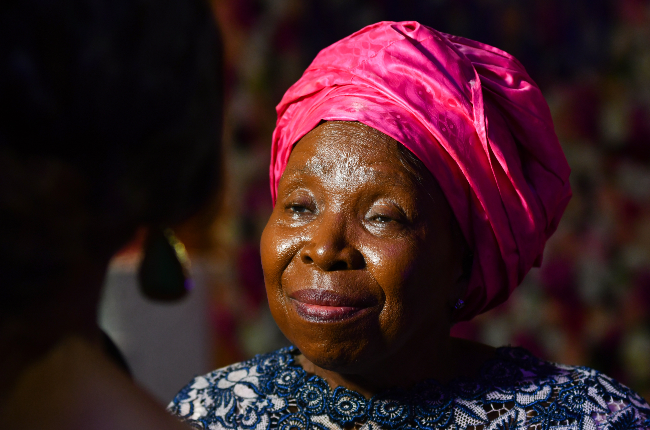 Nkosazana Dlamini-Zuma at the Durban International Convention Centre (PHOTO: Darren Stewart/Gallo Images)