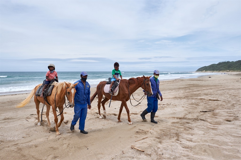 Wild Coast Sun in Port Edward has a range of activities for the whole family, including breathtaking horse riding on the beach