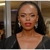 Unathi shares hilarious makeup look done by her 8-year-old daughter