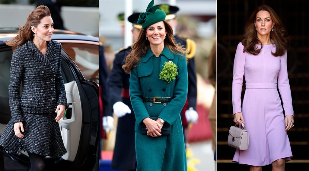 Kate Middleton. Photos: Getty images. Collage by W24