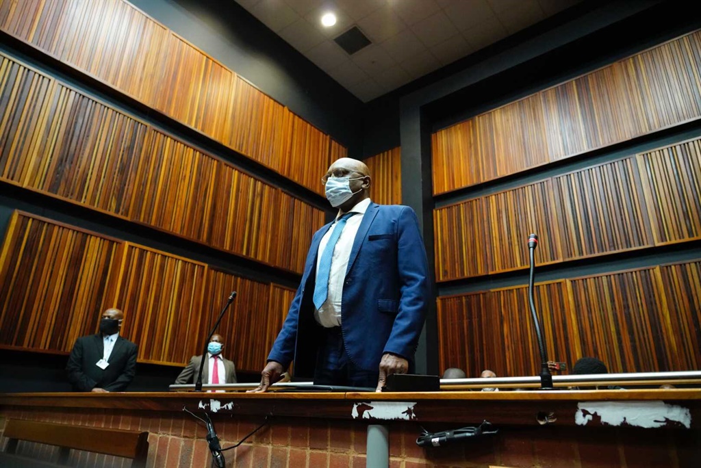 Former ANC MP Vincent Smith in the dock at the Palm Ridge Magistrate's Court on Thursday morning, 1 October 2020.