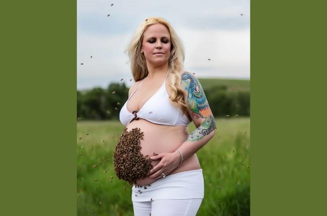 Professional beekeeper Bethany Karulak-Baker (Facebook/Outlaw Apiaries) 