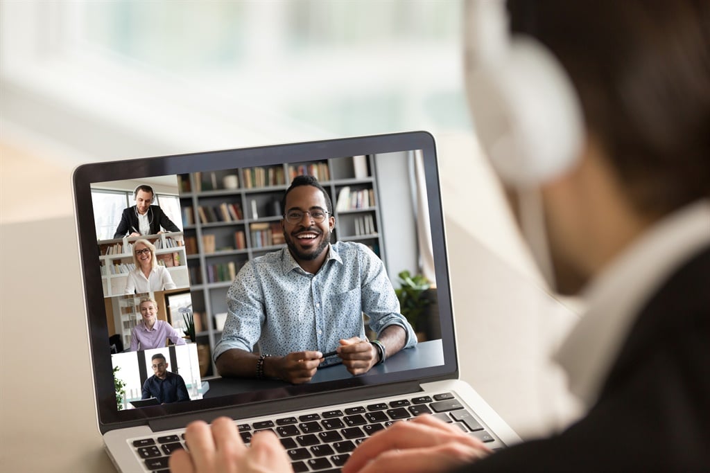 Next time you log in to a video meeting, double-check your background. It speaks volumes about you, while your mute button is on. Picture: iStock