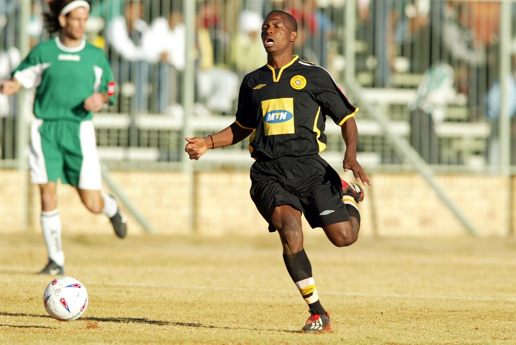 BLOEMFONTEIN, SOUTH AFRICA: 8 AUGUST 2004, Wonder Nhleko during the game between Bloemfontein Celtic and Black Leopards at Seisa Ramabodu Stadium in Bloemfontein, South Africa.Final score(1-1) Photo Credit : - Gallo Images
