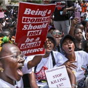 Hundreds march against gender violence in Kenya