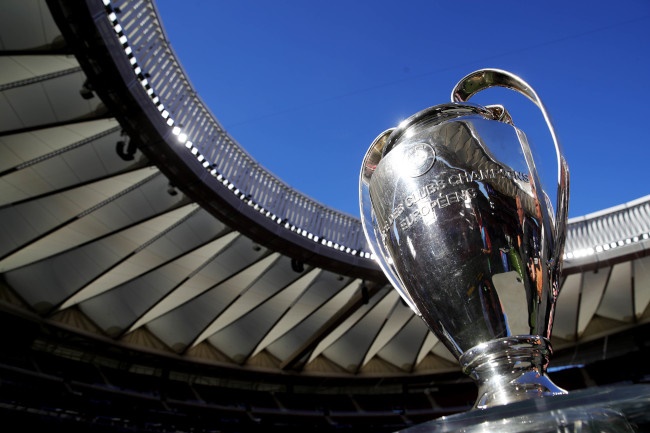 Champions League trophy (Photo by Alexander Hassenstein - UEFA/UEFA via Getty Images)