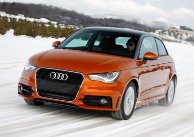 BRAIN FREEZE: Audi's quattro all-wheel-drive system is an eventuality for all its ranges, even the diminutive A1.